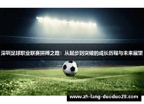深圳足球职业联赛拼搏之路:从起步到突破的成长历程与未来展望 深圳足球职业联赛拼搏之路:从起步到突破的成长历程与未来展望